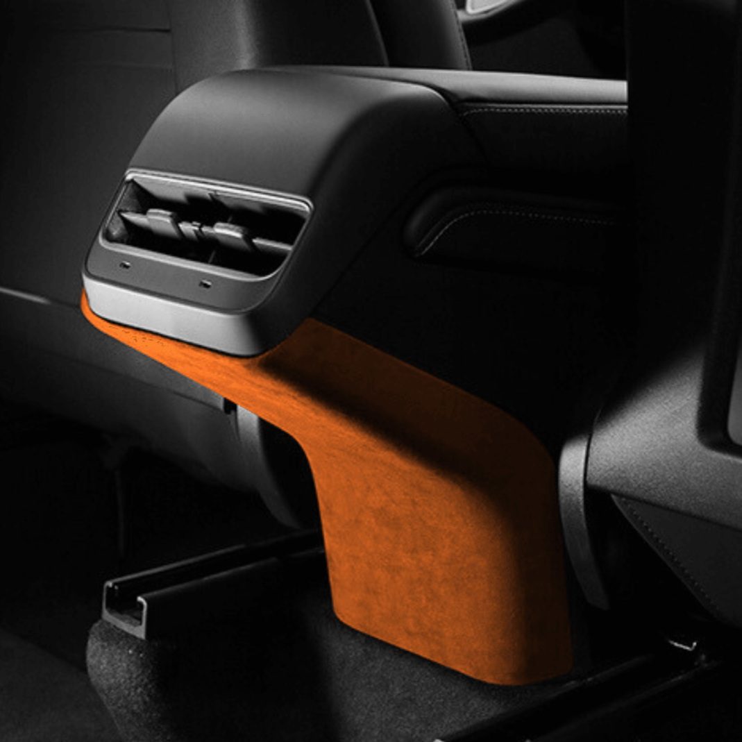 Tesla Suede Rear Air Outlet Hood - TESAC