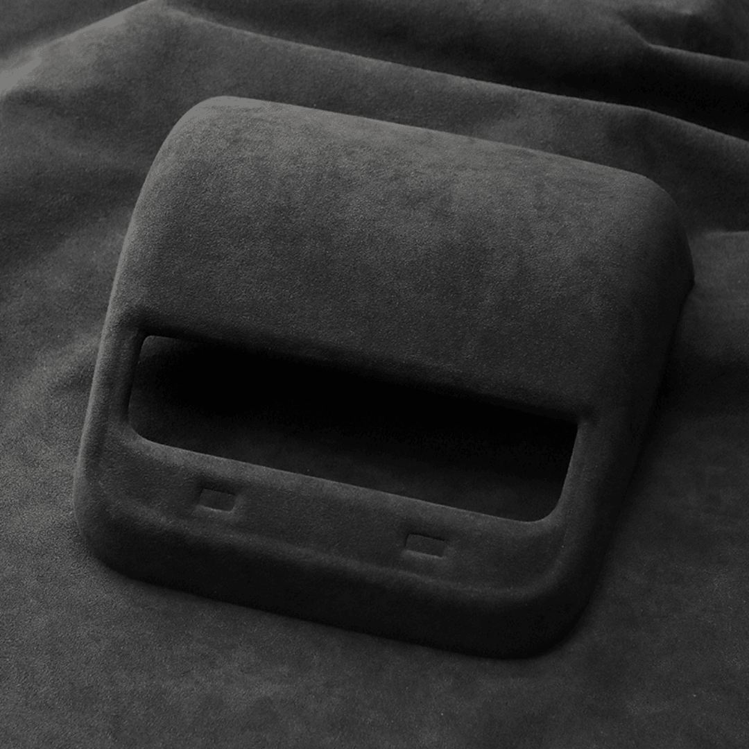 Tesla Suede Rear Air Outlet Hood - TESAC