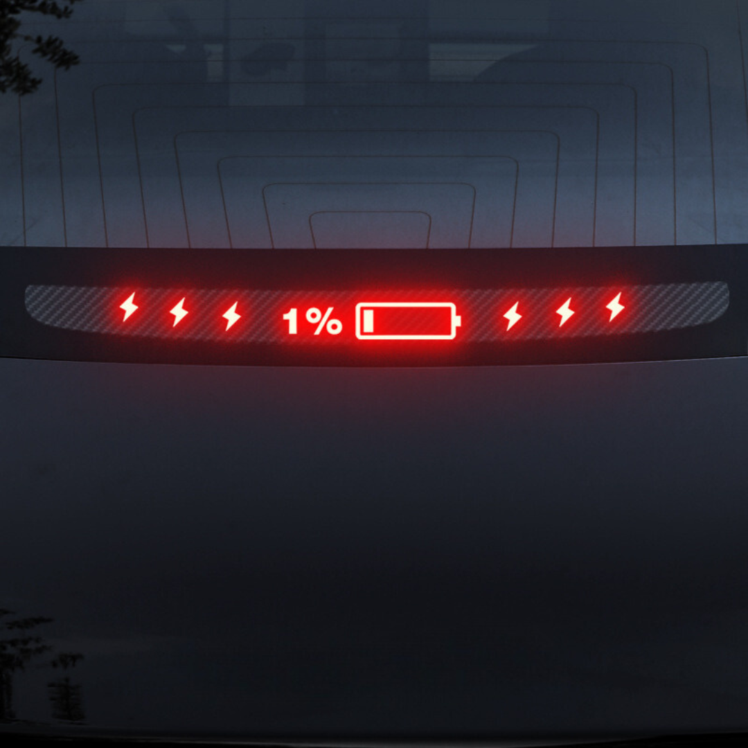 Tesla Brake Light Decal