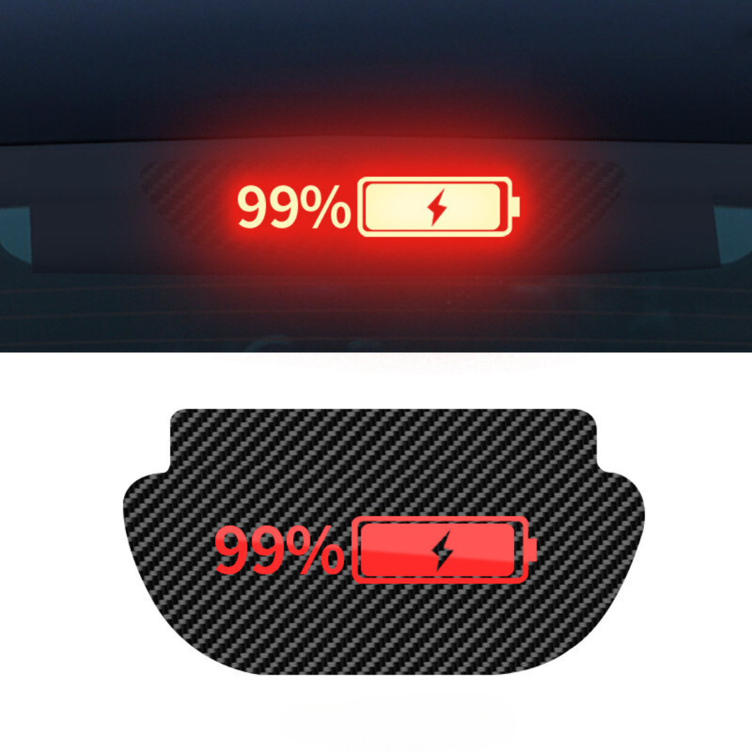 Tesla Brake Light Decal