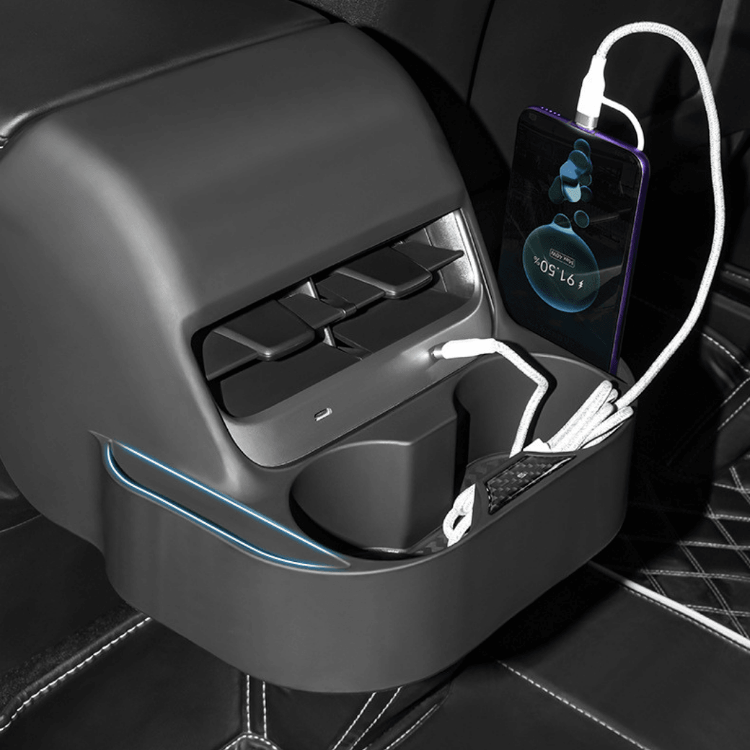 Tesla Backseat Cup Holder - TESAC