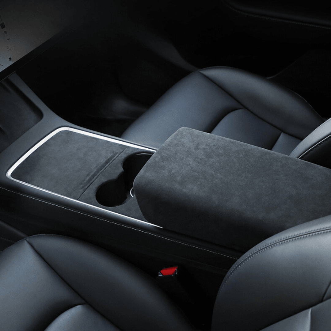 Tesla Suede Center Console Cover - TESAC